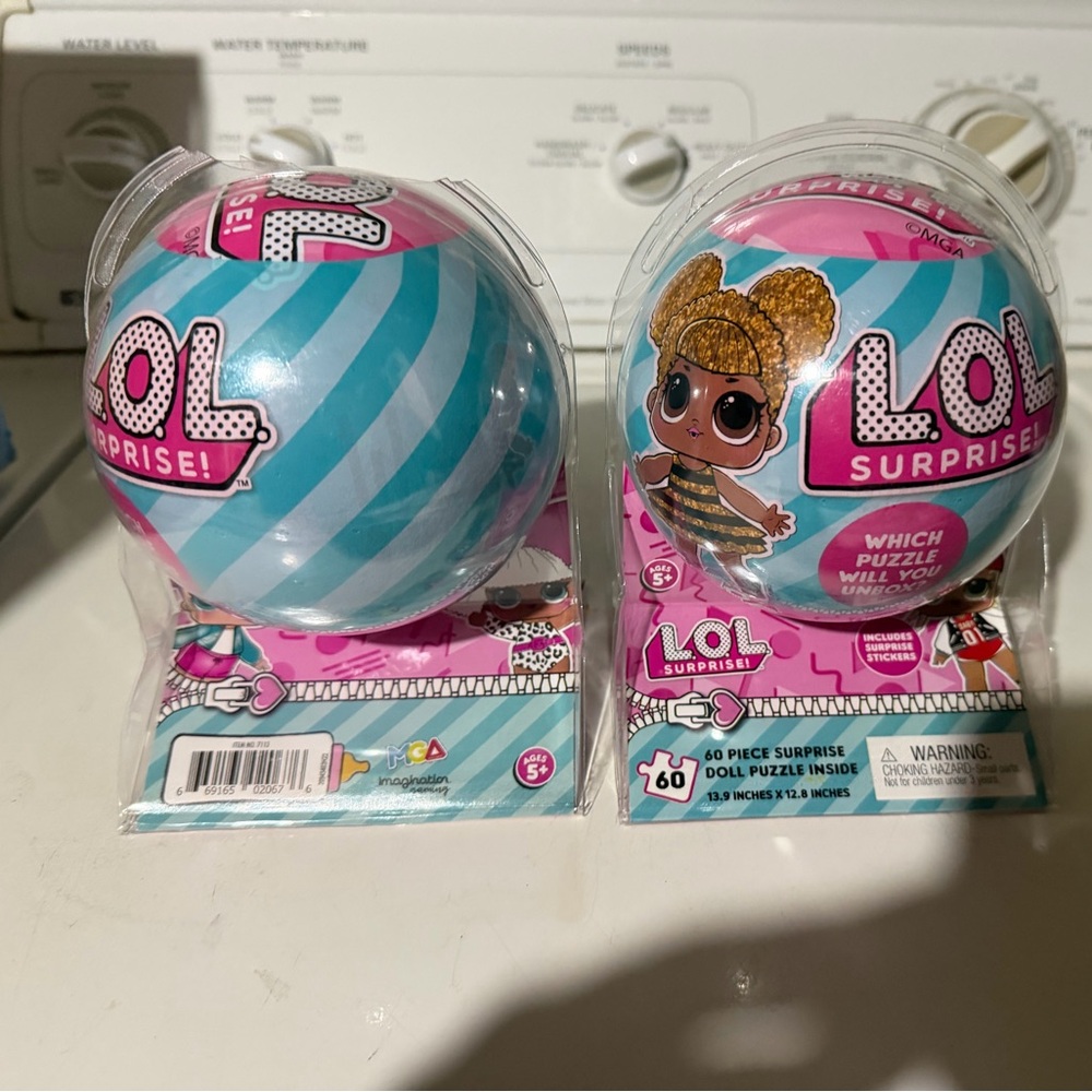 L.O.L. Surprise! Pink and Blue Puzzle Ball